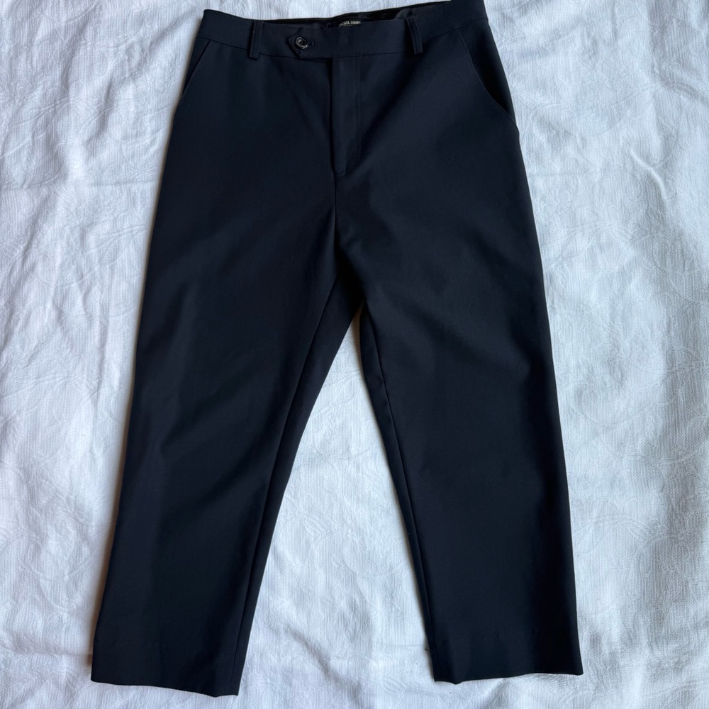 Rachel Comey Navy Cropped Tapered Pants